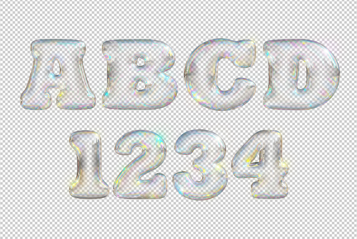 Bubbles SVG Font 9