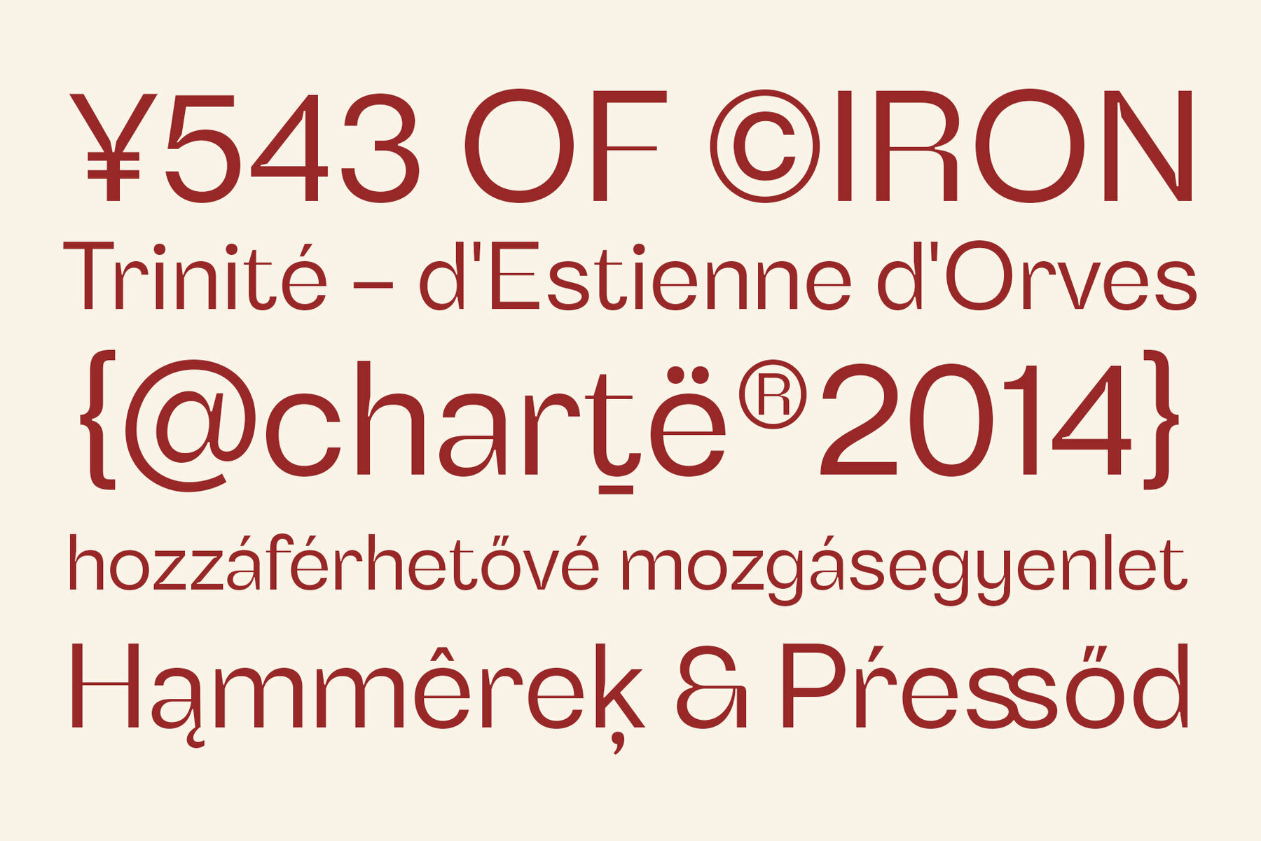 Benetti Grotesk 2