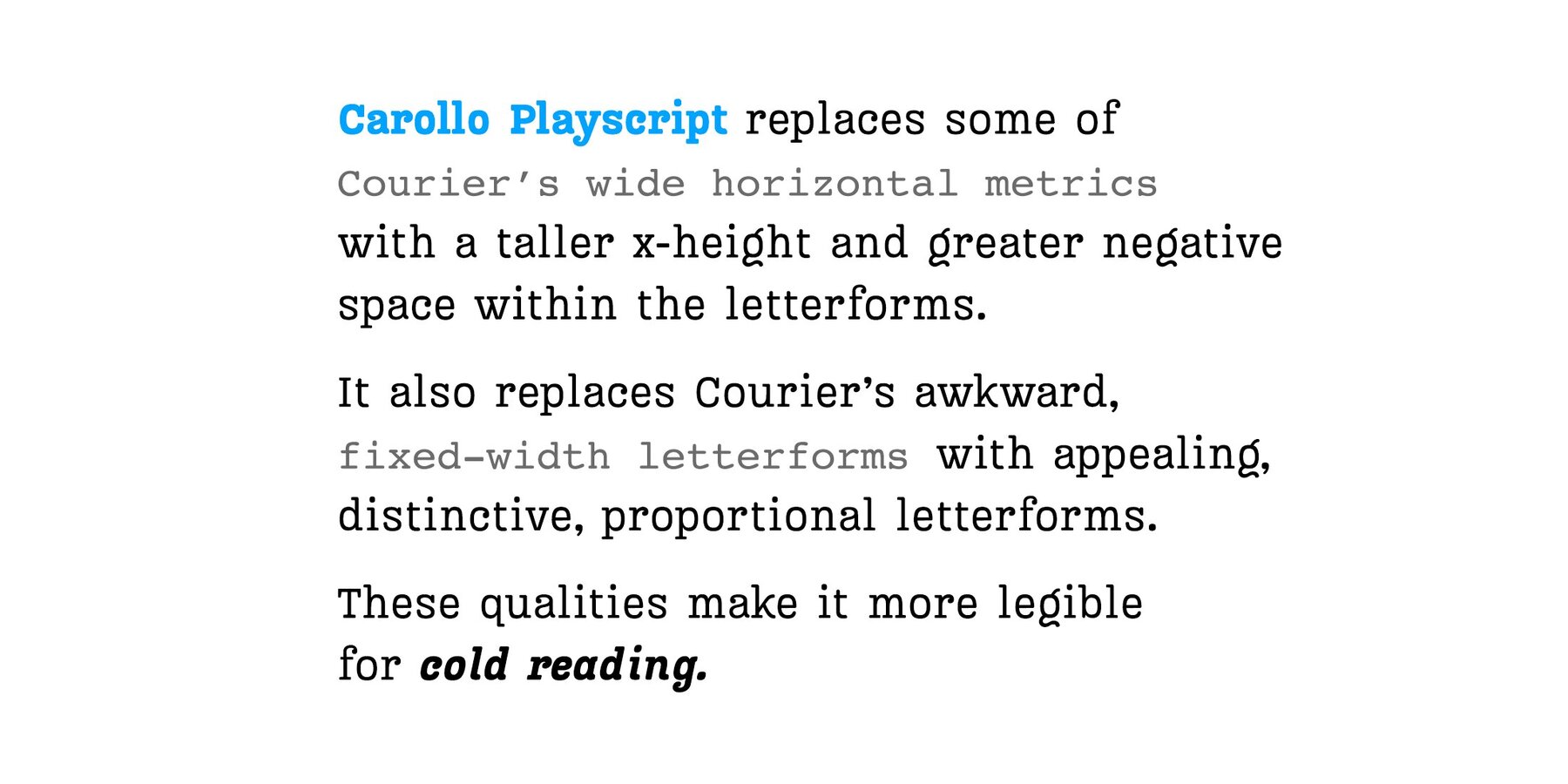 Carollo Playscript 4