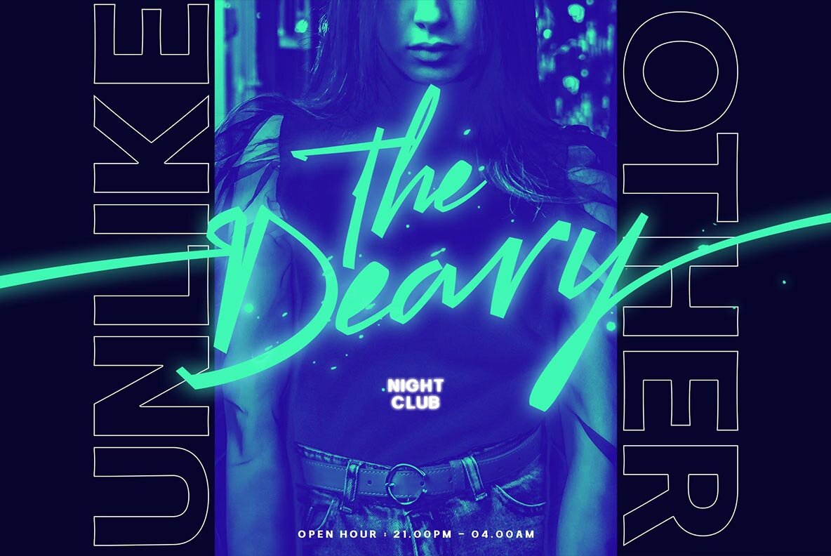 Billock Script font 11