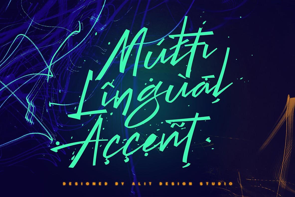 Billock Script font 12