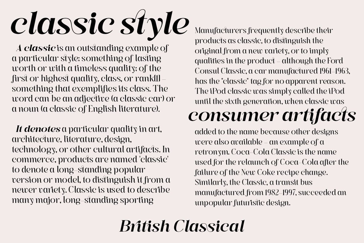 British Classical 15