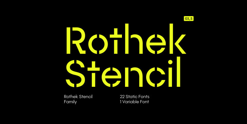 Rothek Stencil