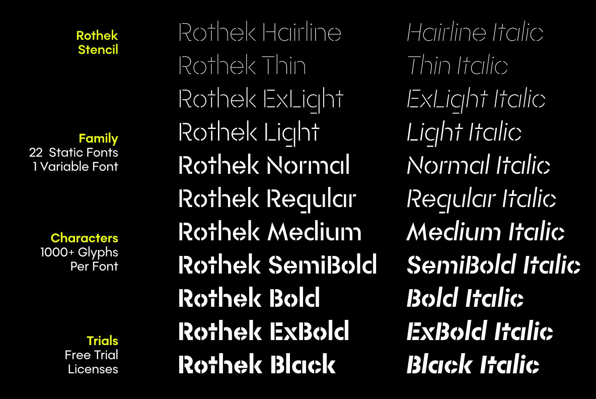 Rothek Stencil 6