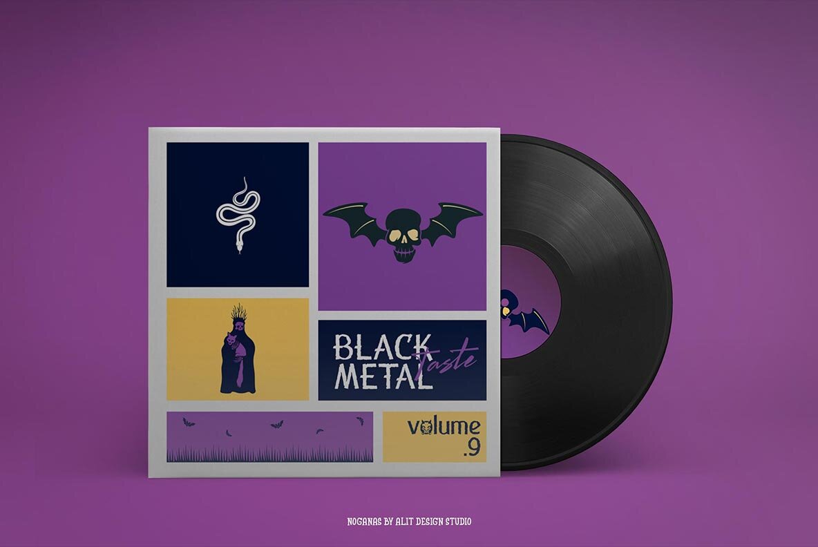 Noganas Halloween font 12