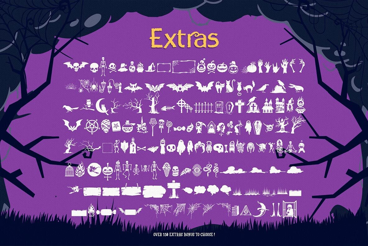 Noganas Halloween font 14