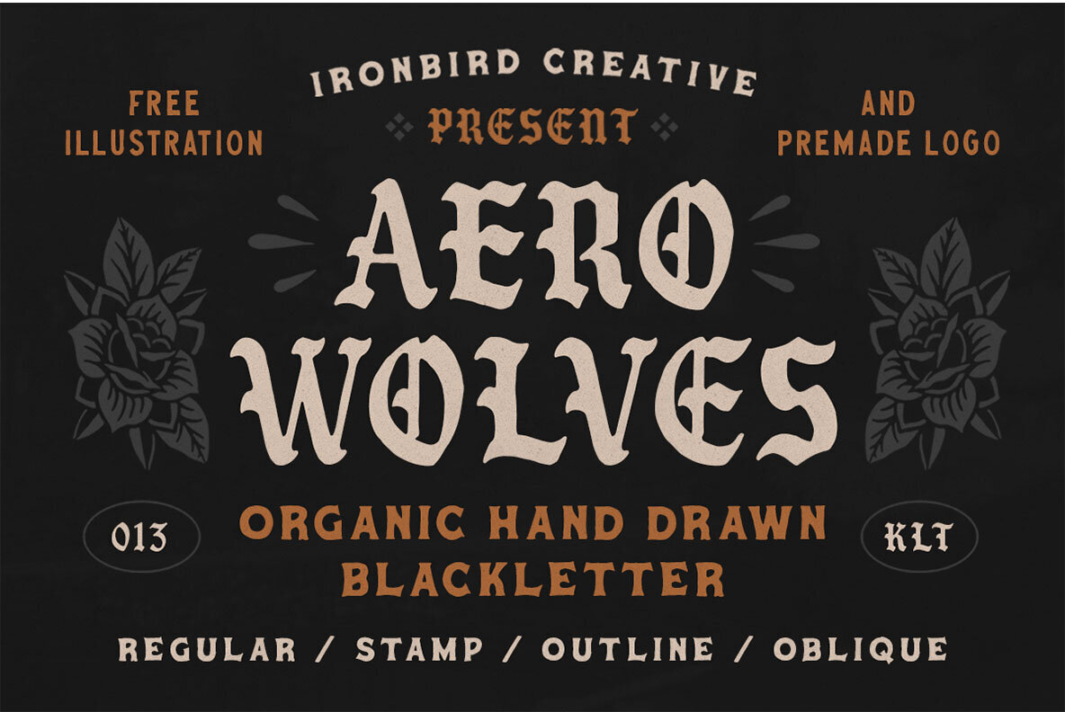Aero Wolves Font