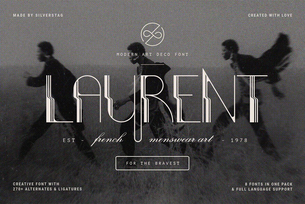 BogArt Deco   Ligature Rich Typeface 5