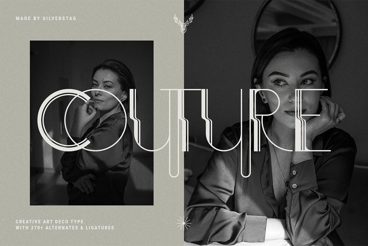 BogArt Deco   Ligature Rich Typeface 7