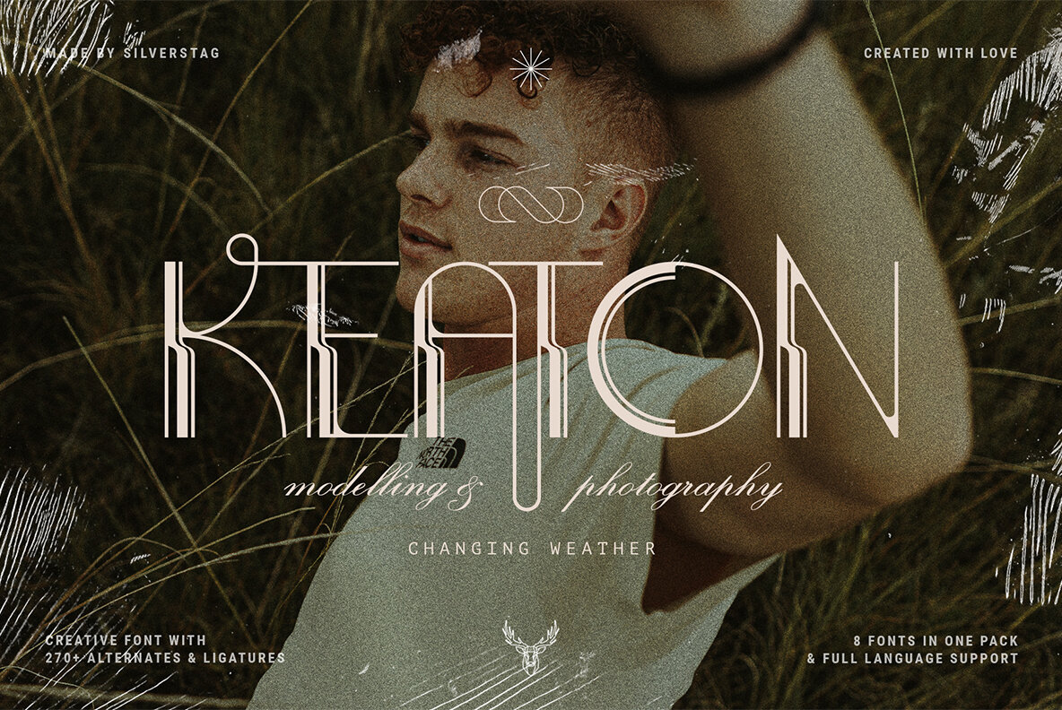 BogArt Deco   Ligature Rich Typeface 11