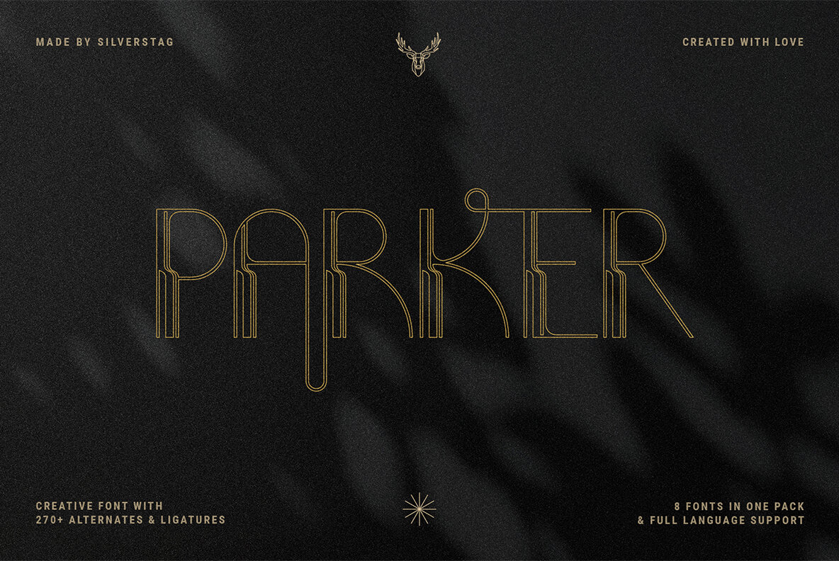 BogArt Deco   Ligature Rich Typeface 17