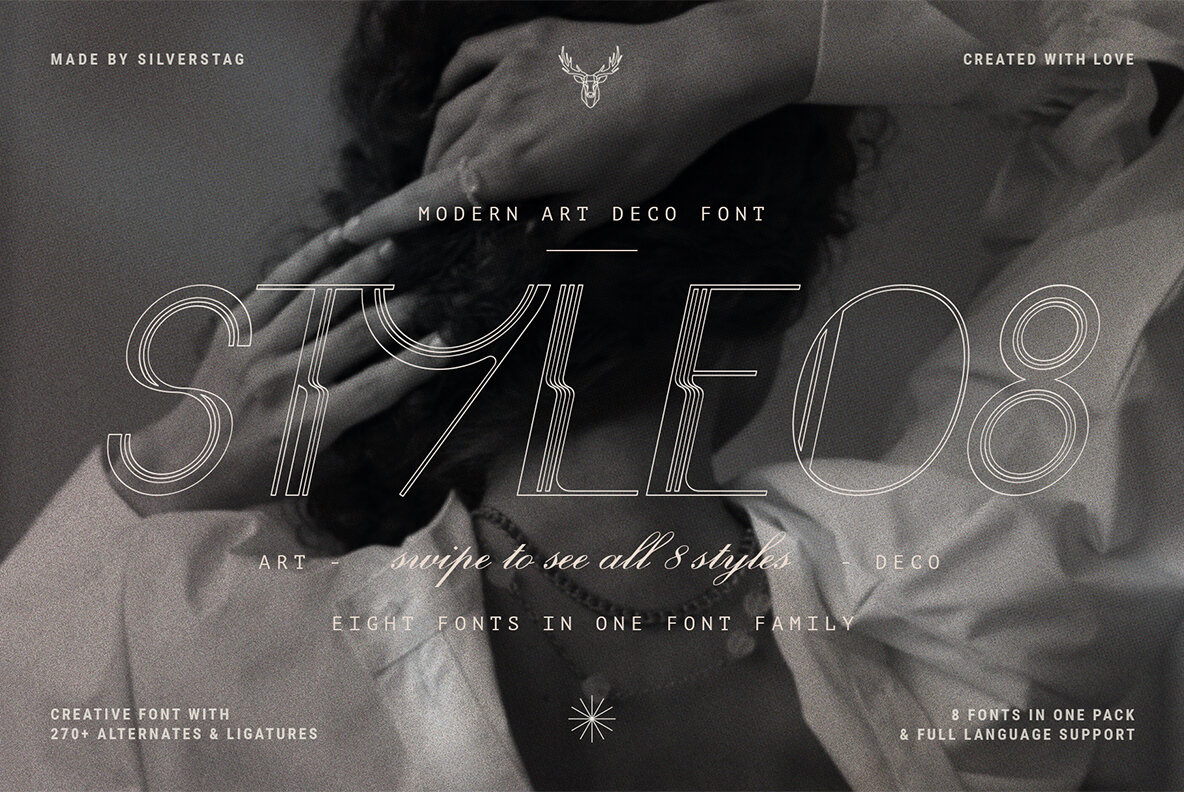 BogArt Deco   Ligature Rich Typeface 27