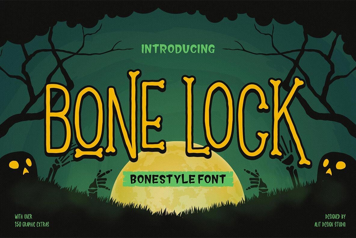 Bone Lock Font