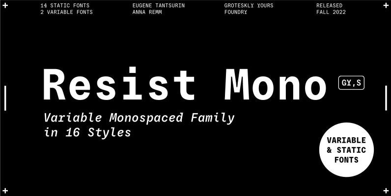 Resist Mono