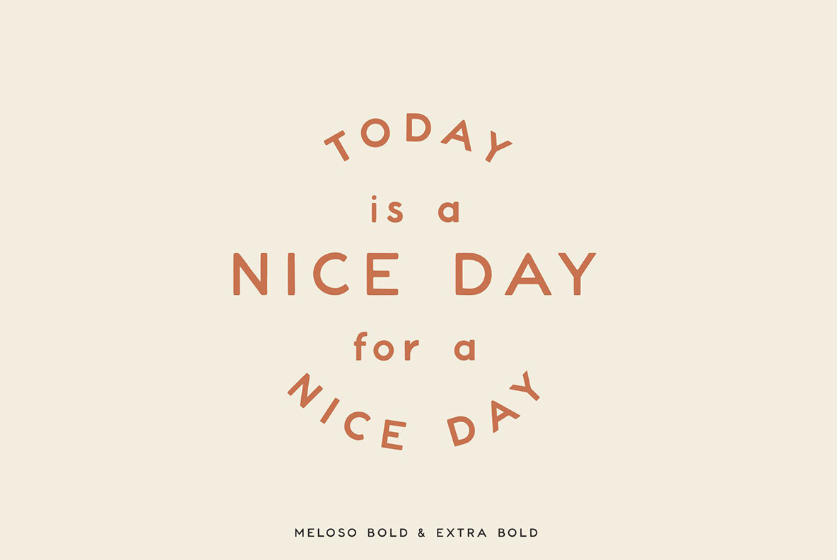 Meloso Variable Hand Drawn Typeface 4