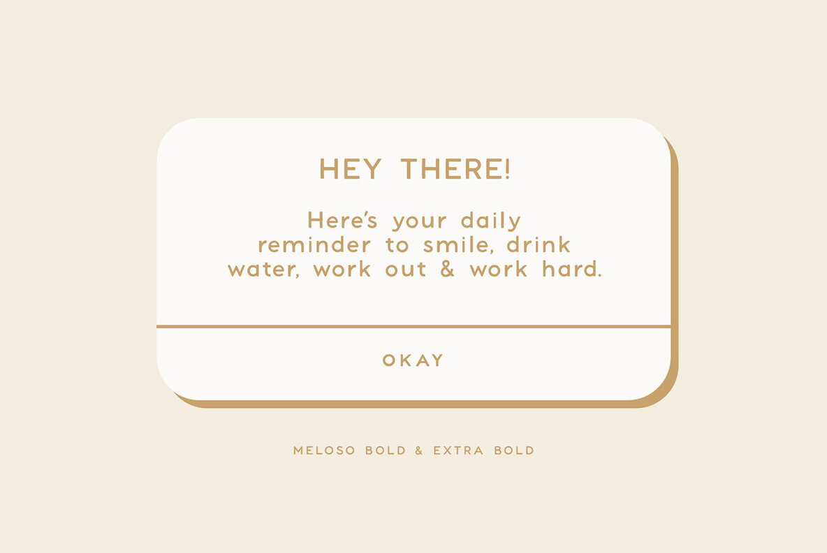 Meloso Variable Hand Drawn Typeface 7