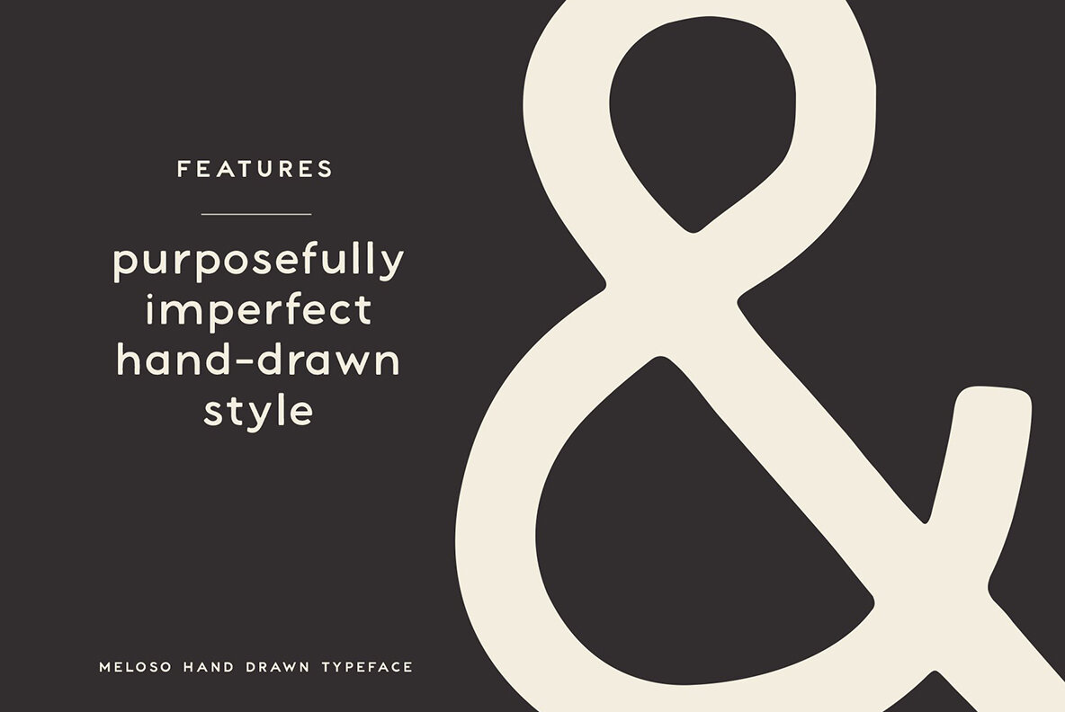 Meloso Variable Hand Drawn Typeface 8
