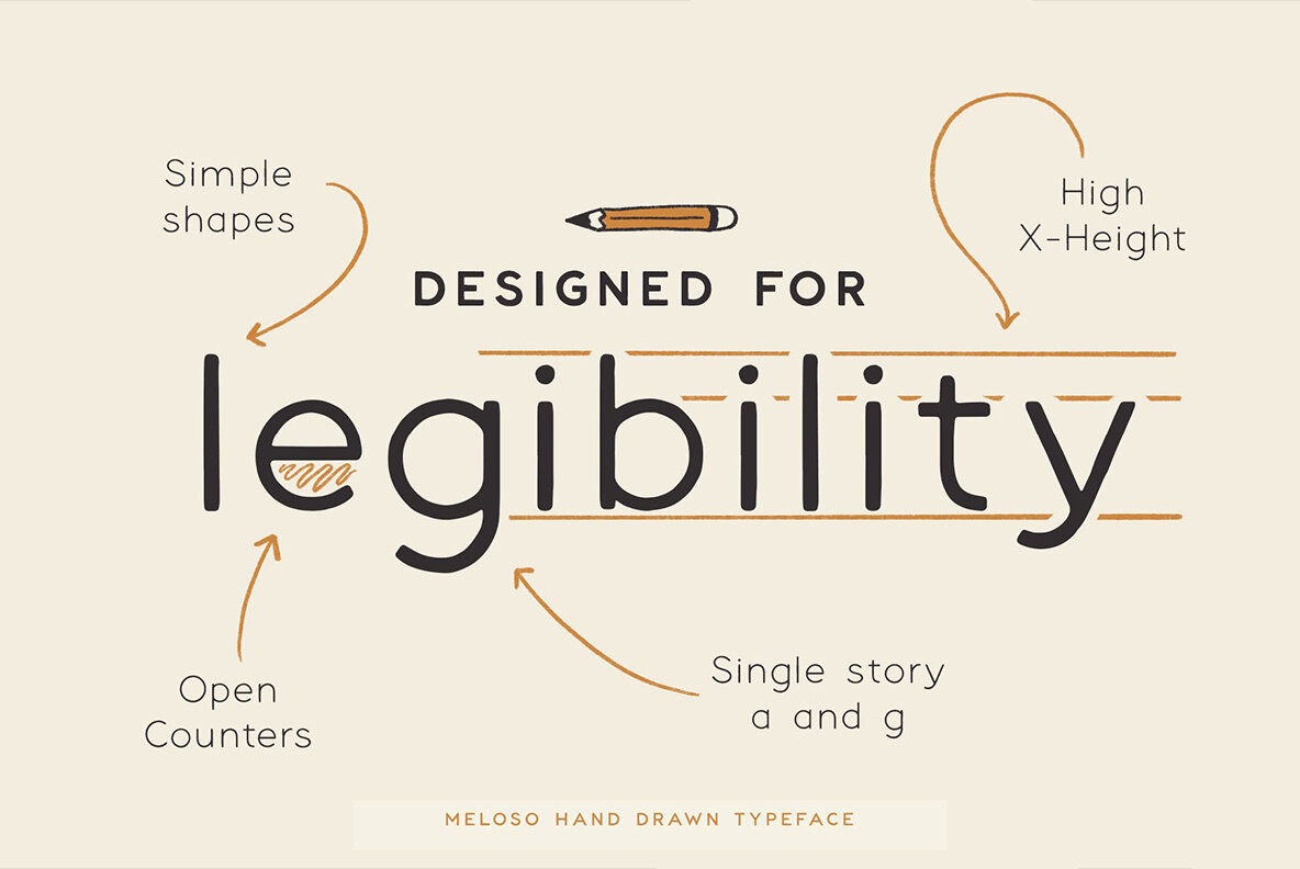 Meloso Variable Hand Drawn Typeface 9