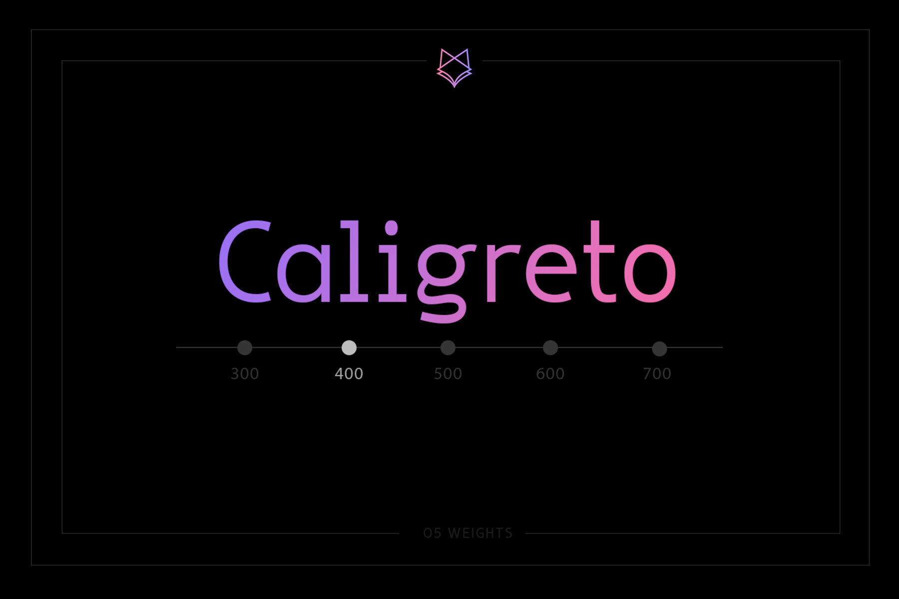 Caligreto Display
