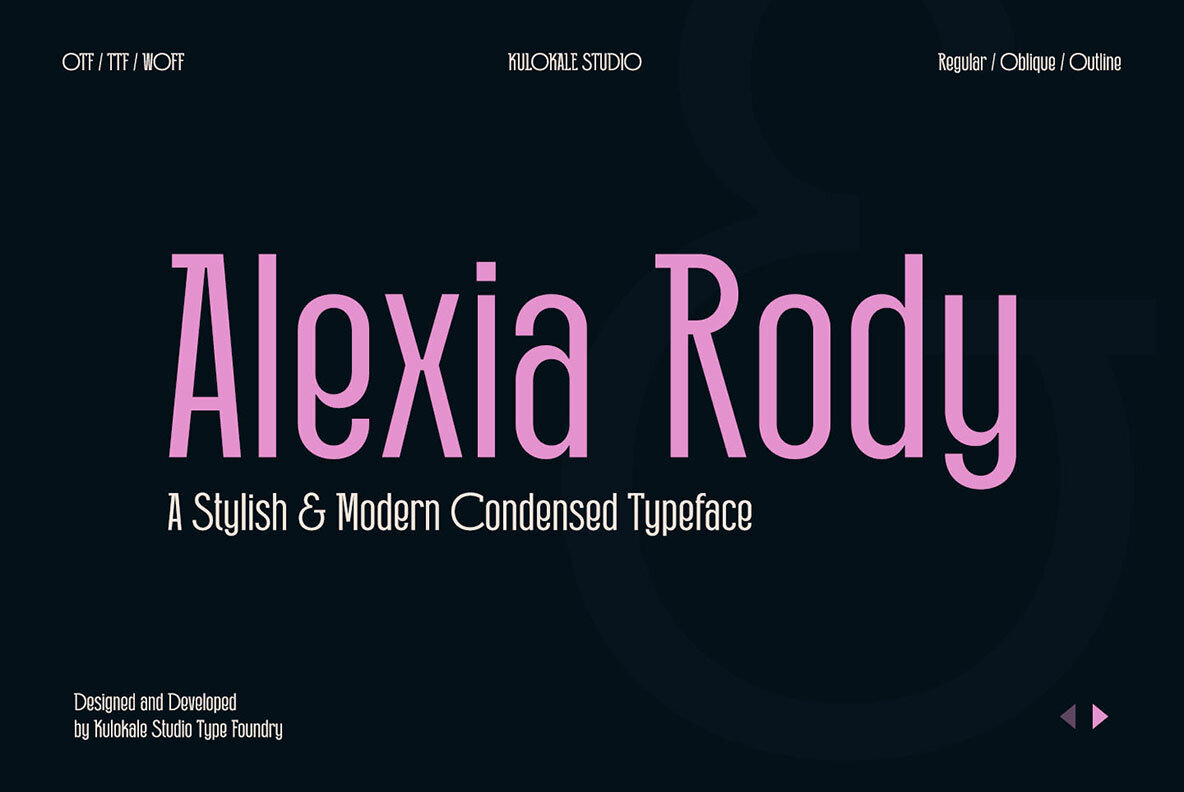 Alexia Rody Font