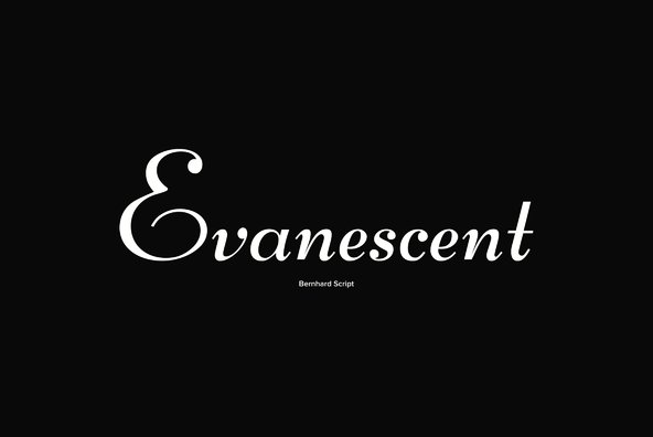 Bernhard Script Bernhard Script