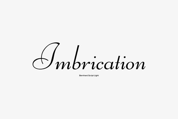 Bernhard Script Bernhard Script