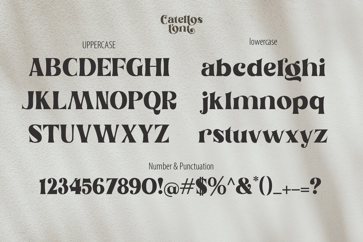 Catellos Font 2
