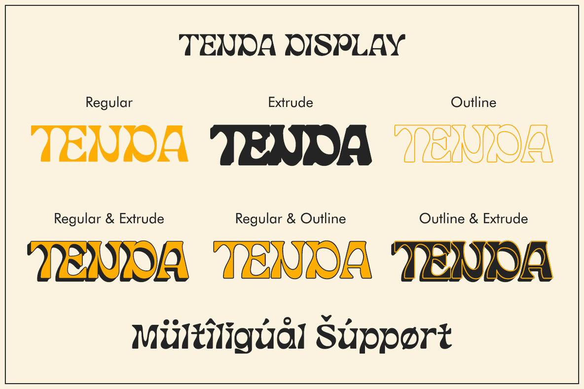 Tenda Display 15