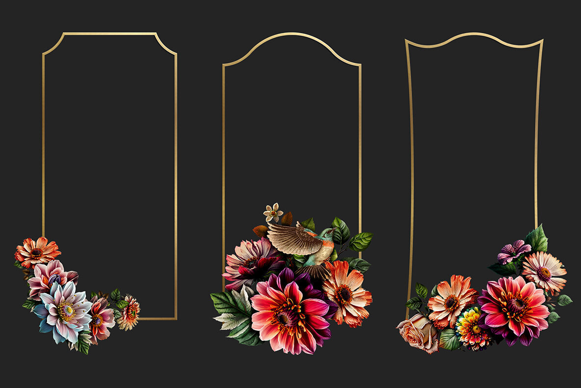 Dark Botanica with Cooltura Font 9