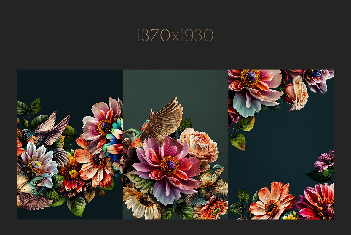 Dark Botanica with Cooltura Font 12