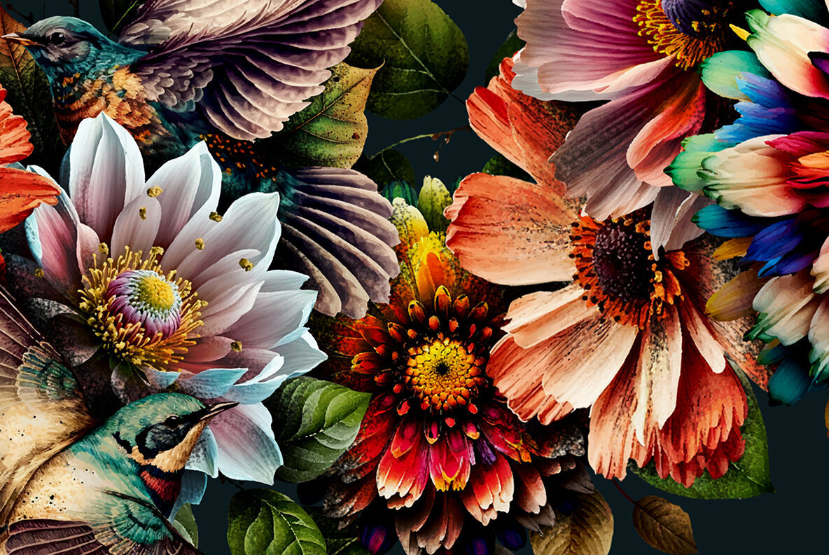 Dark Botanica with Cooltura Font 14