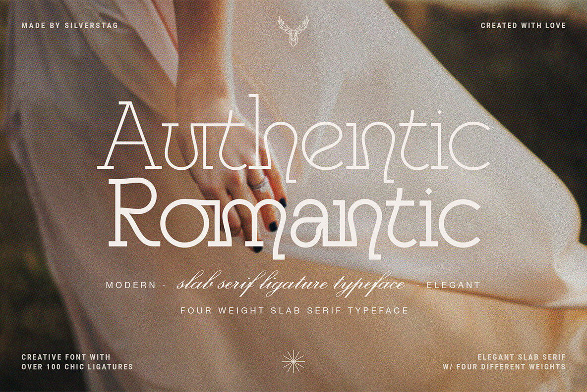 Authentic Romantic Font
