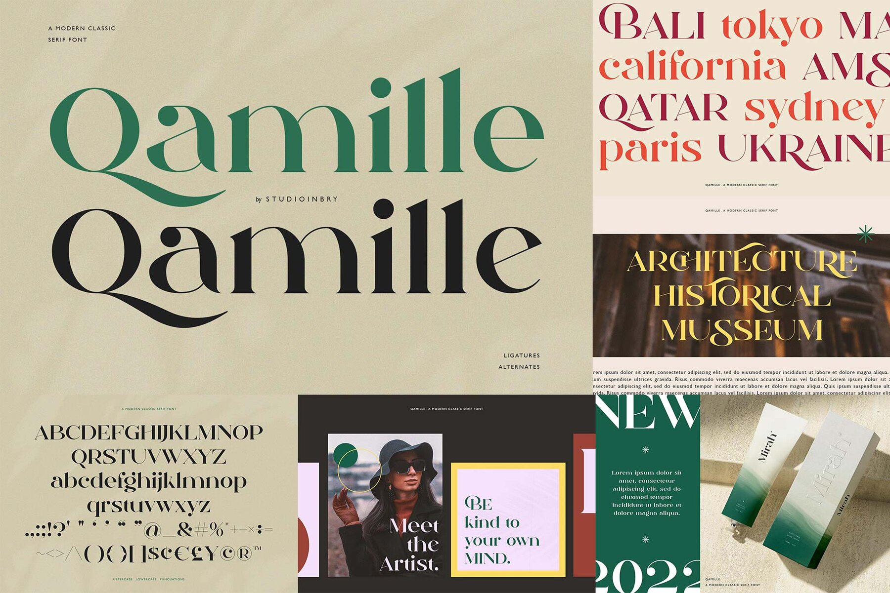 Modern Font Bundle 5