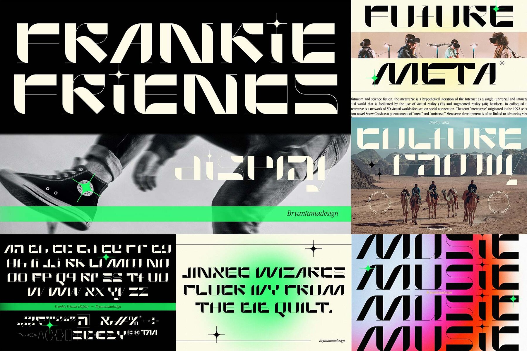 Modern Font Bundle 6