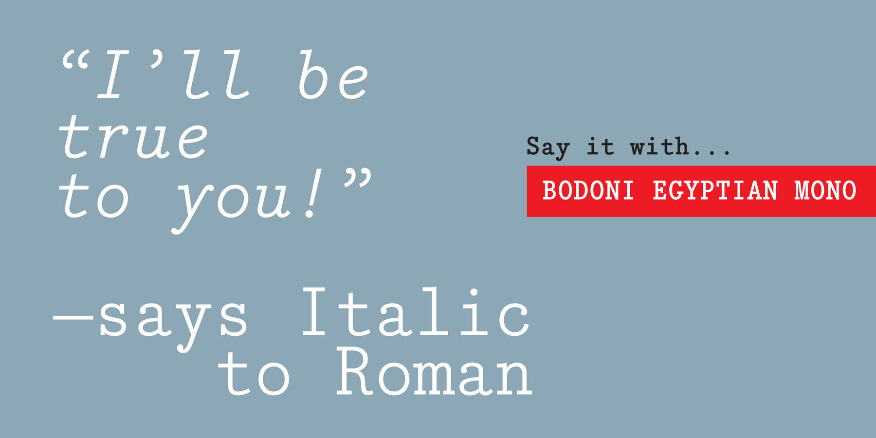 Bodoni Egyptian Mono   3