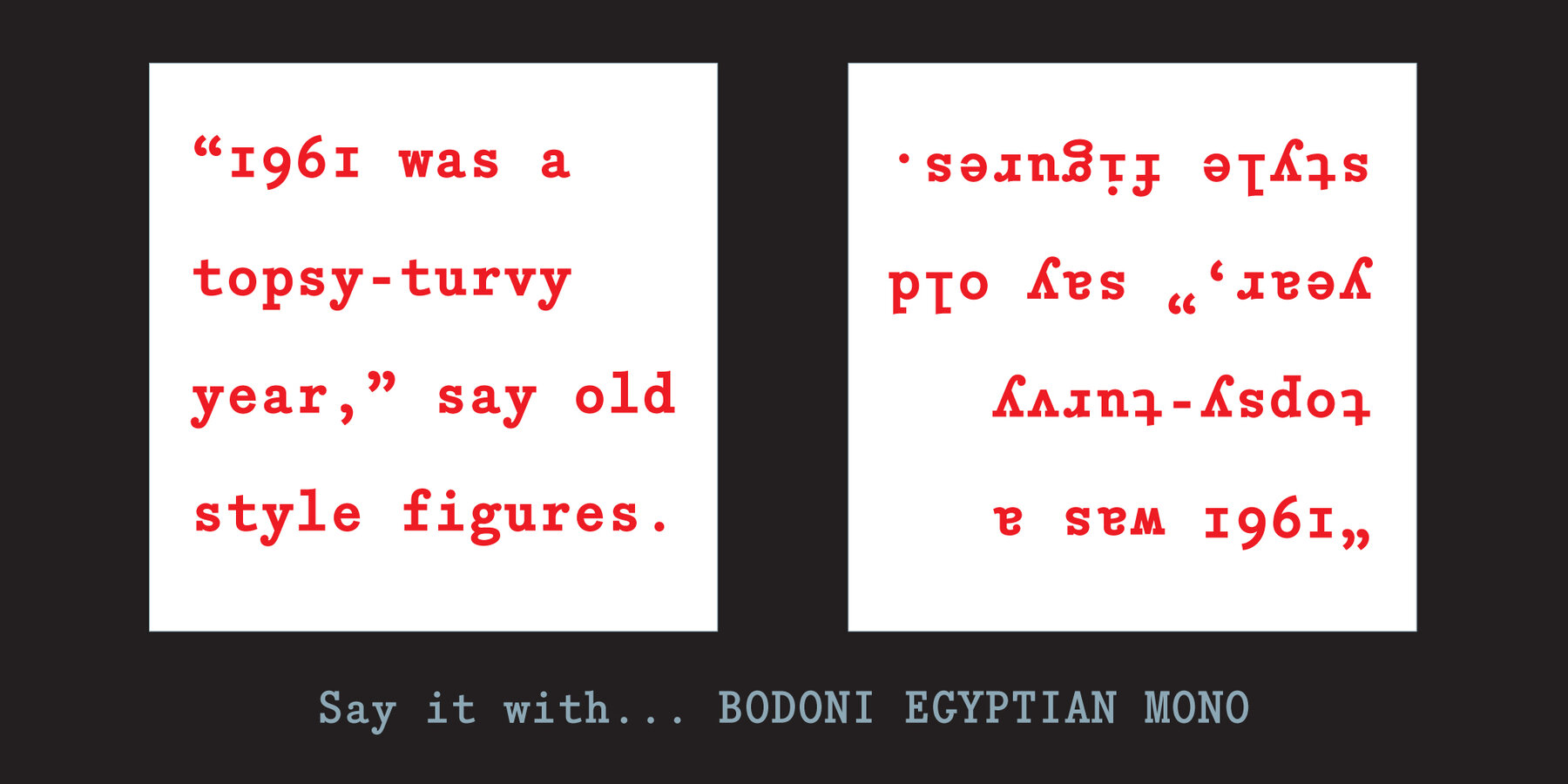 Bodoni Egyptian Mono   4