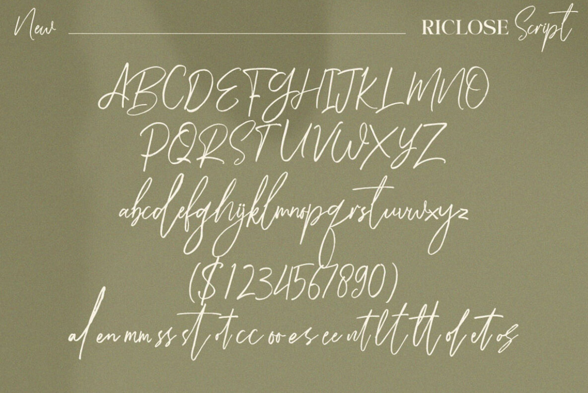 Riclose Font Duo 20