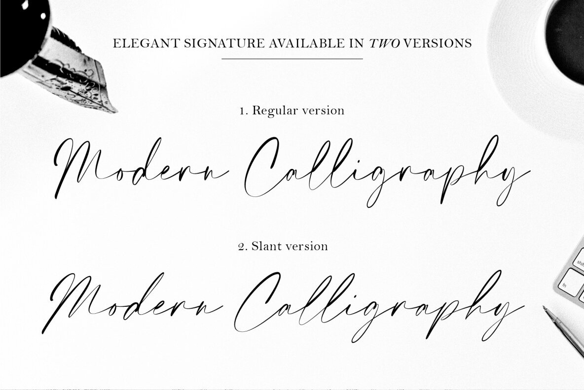 Elegant Signature 2