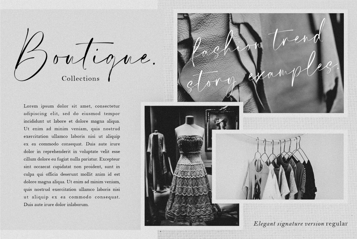 Elegant Signature 12