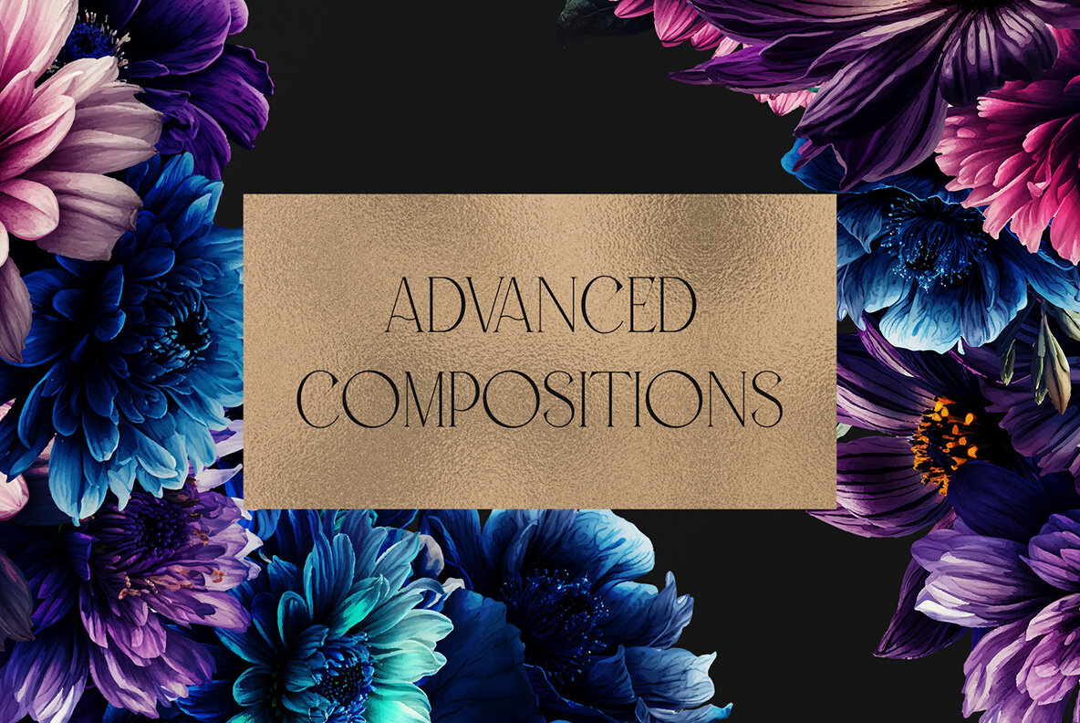 Colorful Botanica with Malinger Font 8