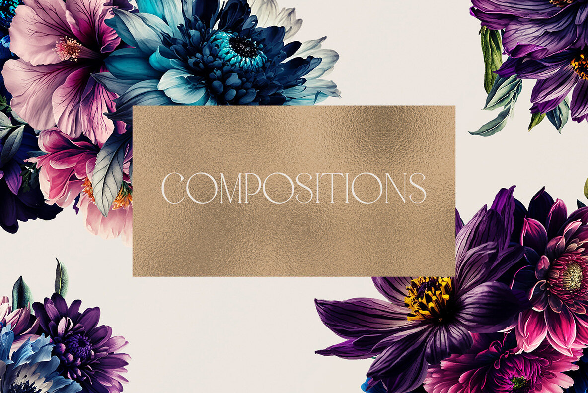 Colorful Botanica with Malinger Font 12