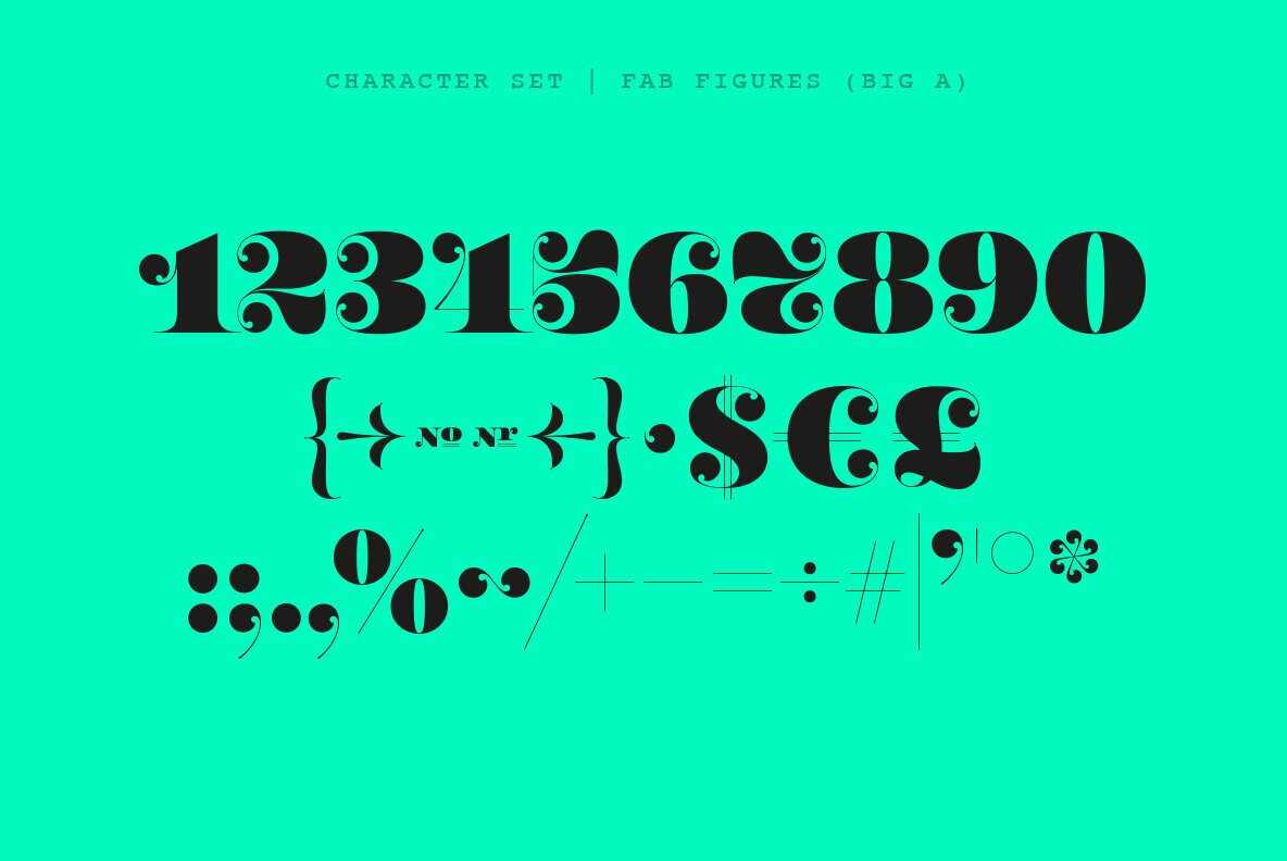 Fab Figures Font 3