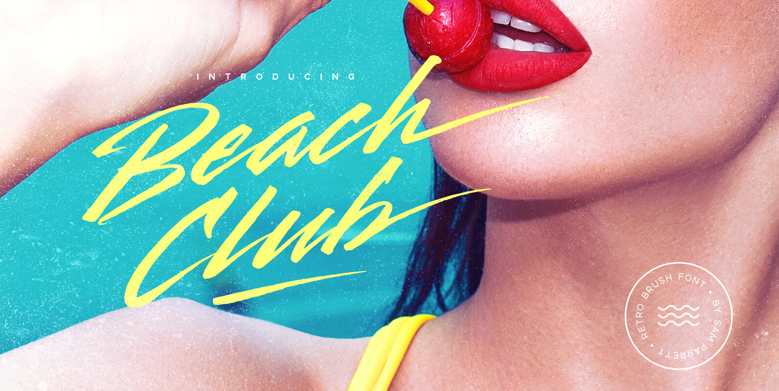 Beach Club Brush Font