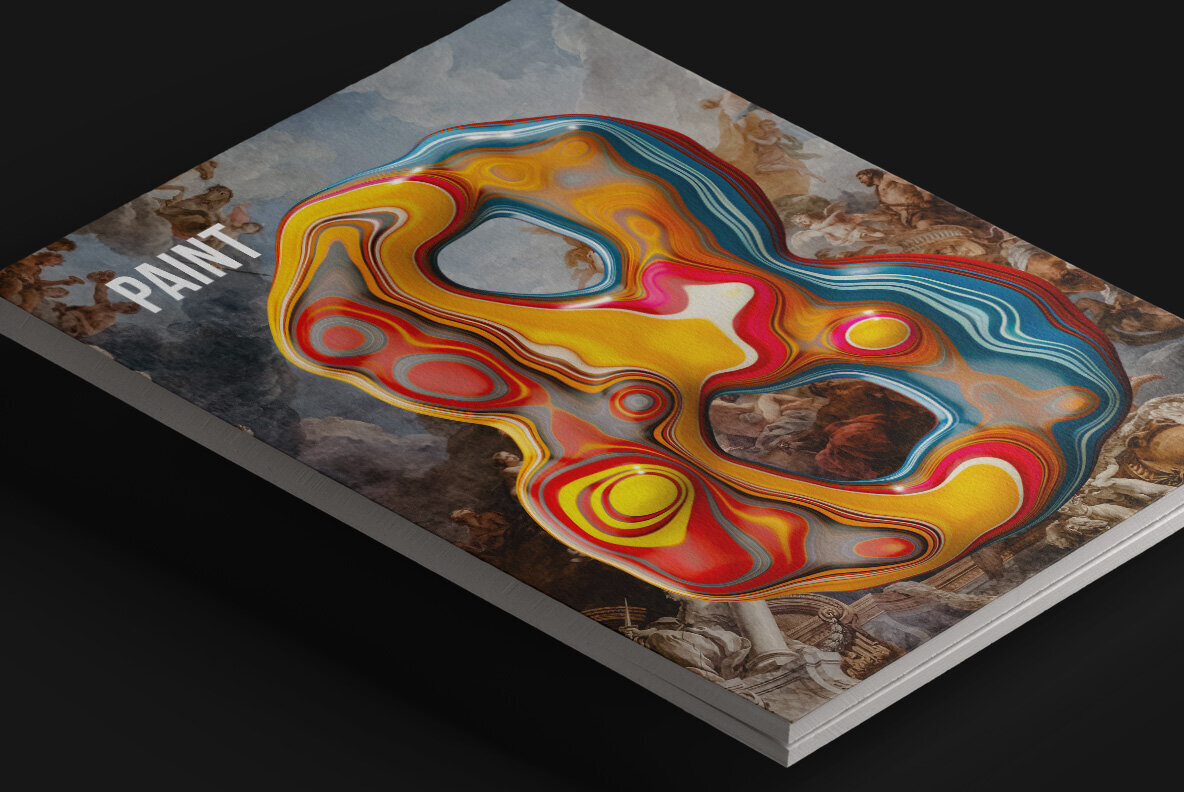 Paint Melt SVG Font 3