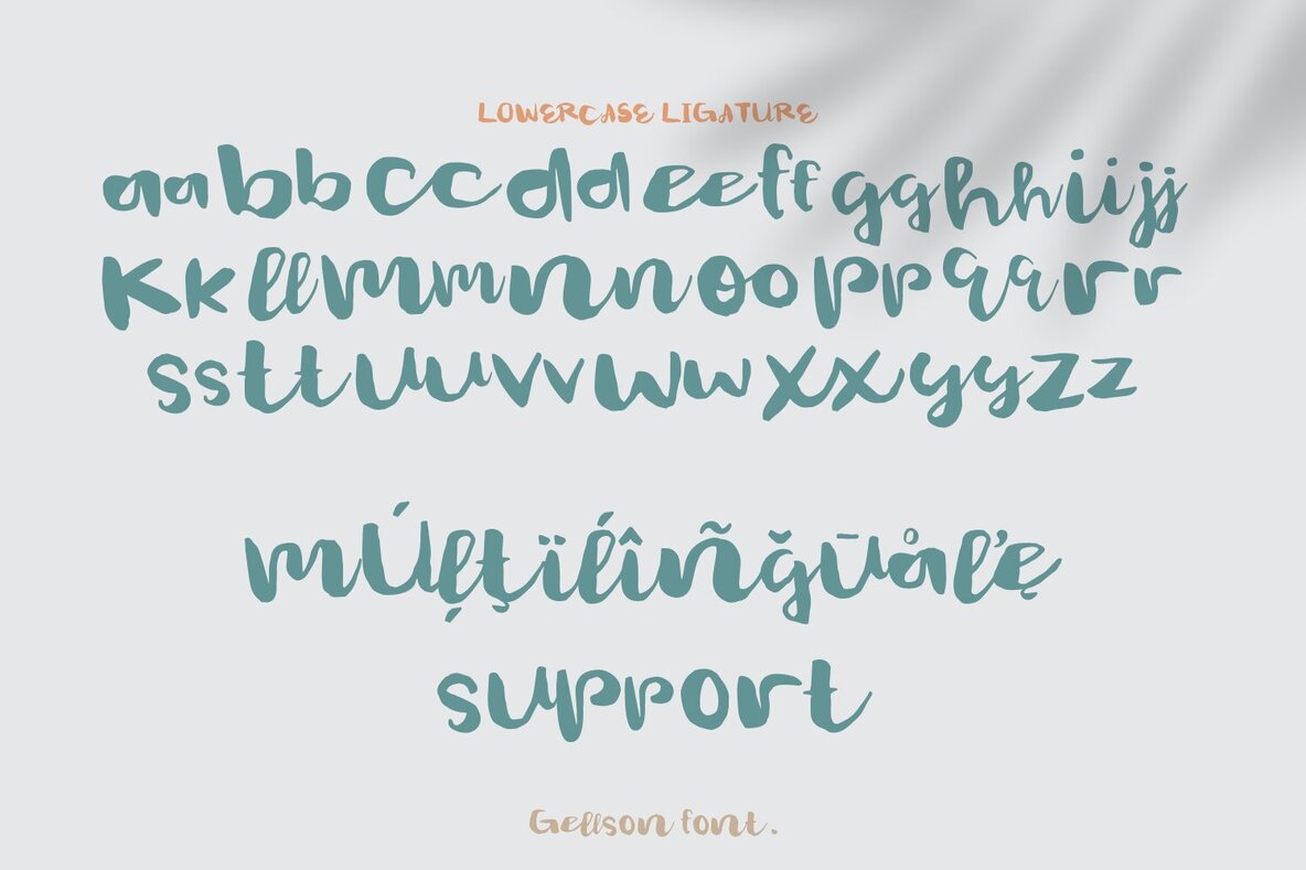Gelsson Font 10