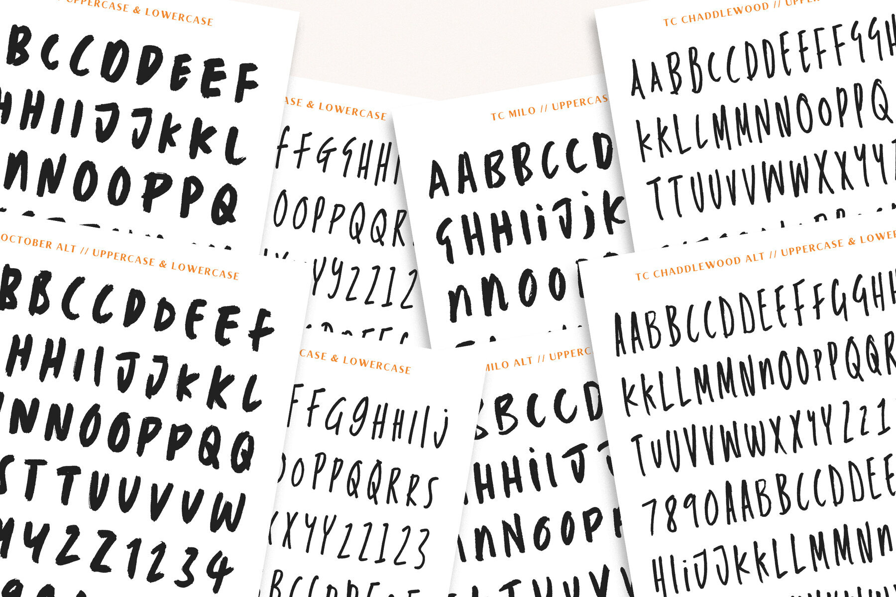FullAQuirks Handwritten Fonts Pack 3