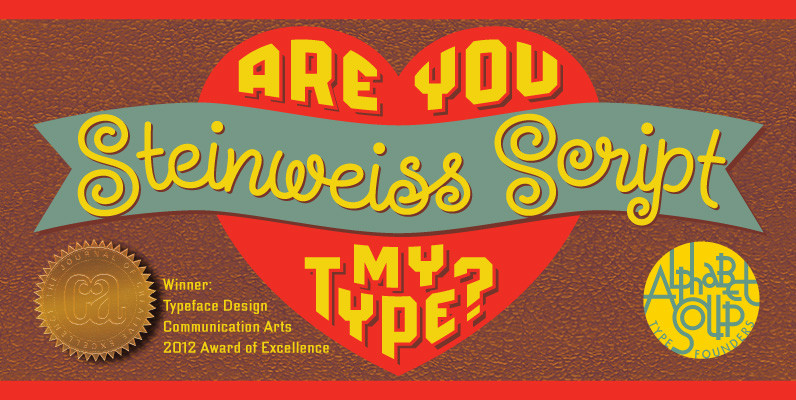 The Steinweiss Script Family