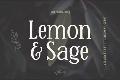 Lemon And Sage