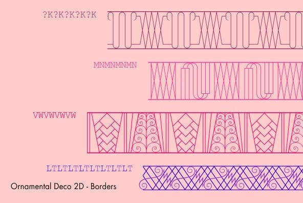 Ornamental Deco 2D Ornamental Deco 2D