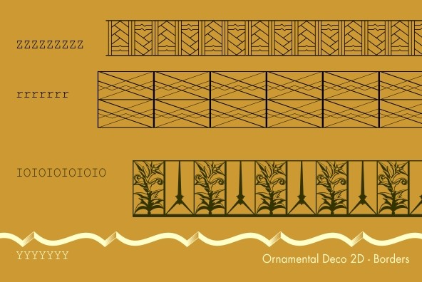 Ornamental Deco 2D Ornamental Deco 2D